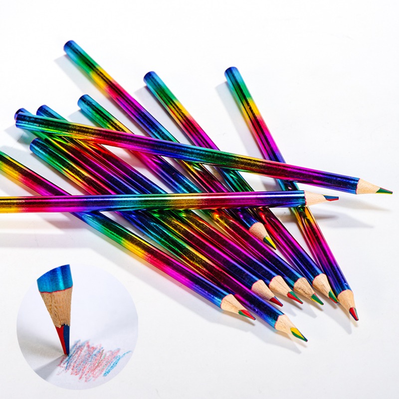 12Pcs Rainbow 4 Colors in 1 Co - đánh giá và giá Chalk Bag